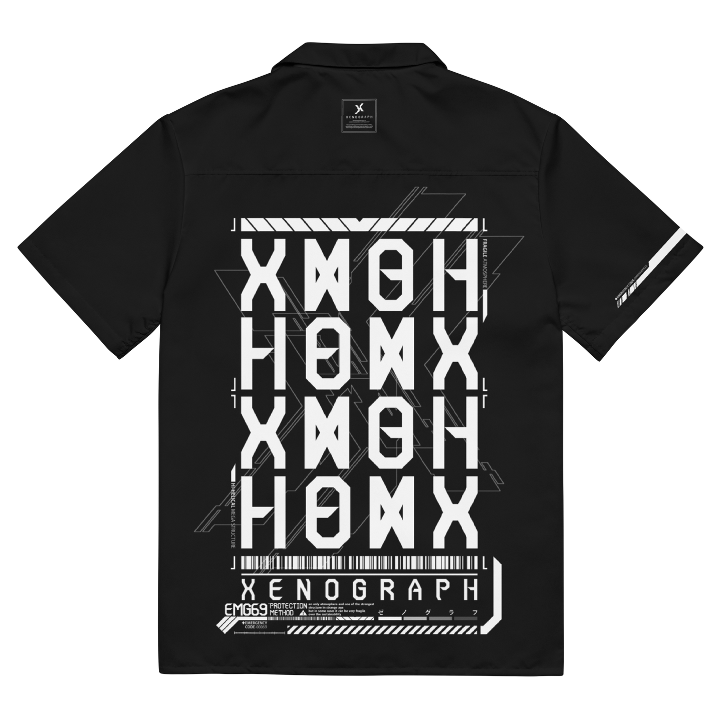 XENOGRAPH ver.1.5 [ full print half sleeve shirt ]
